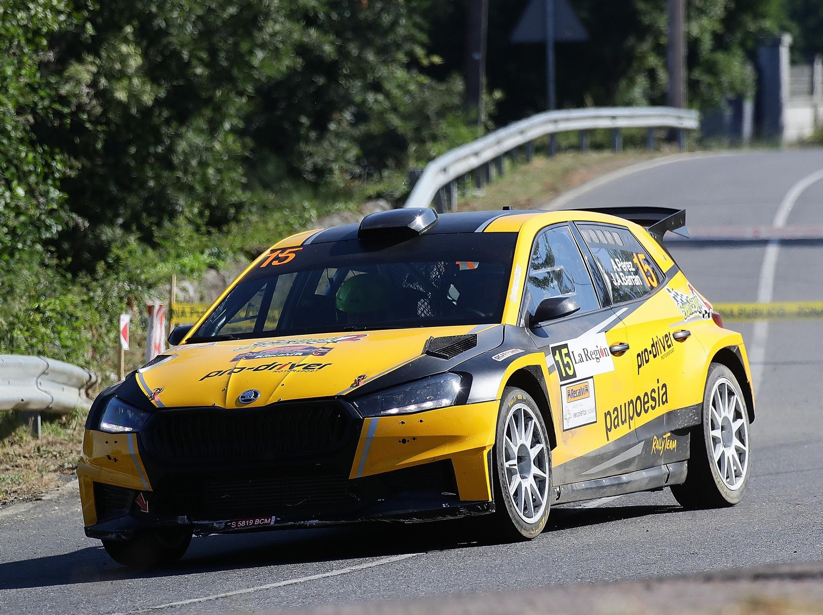 Galería | El tramo de Taboadela marca el inicio del segundo día del Rally de Ourense 2026, en fotos