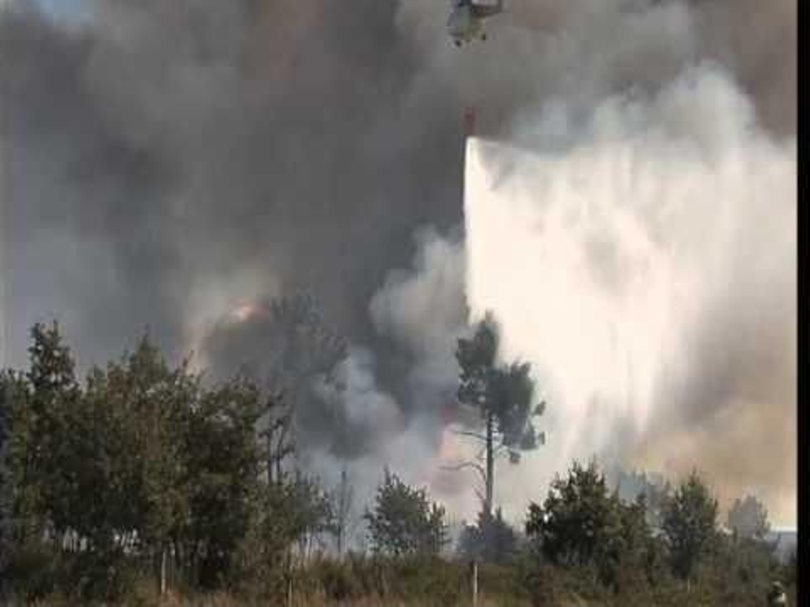 Controlados los incendios forestales que afectan a Rubiá