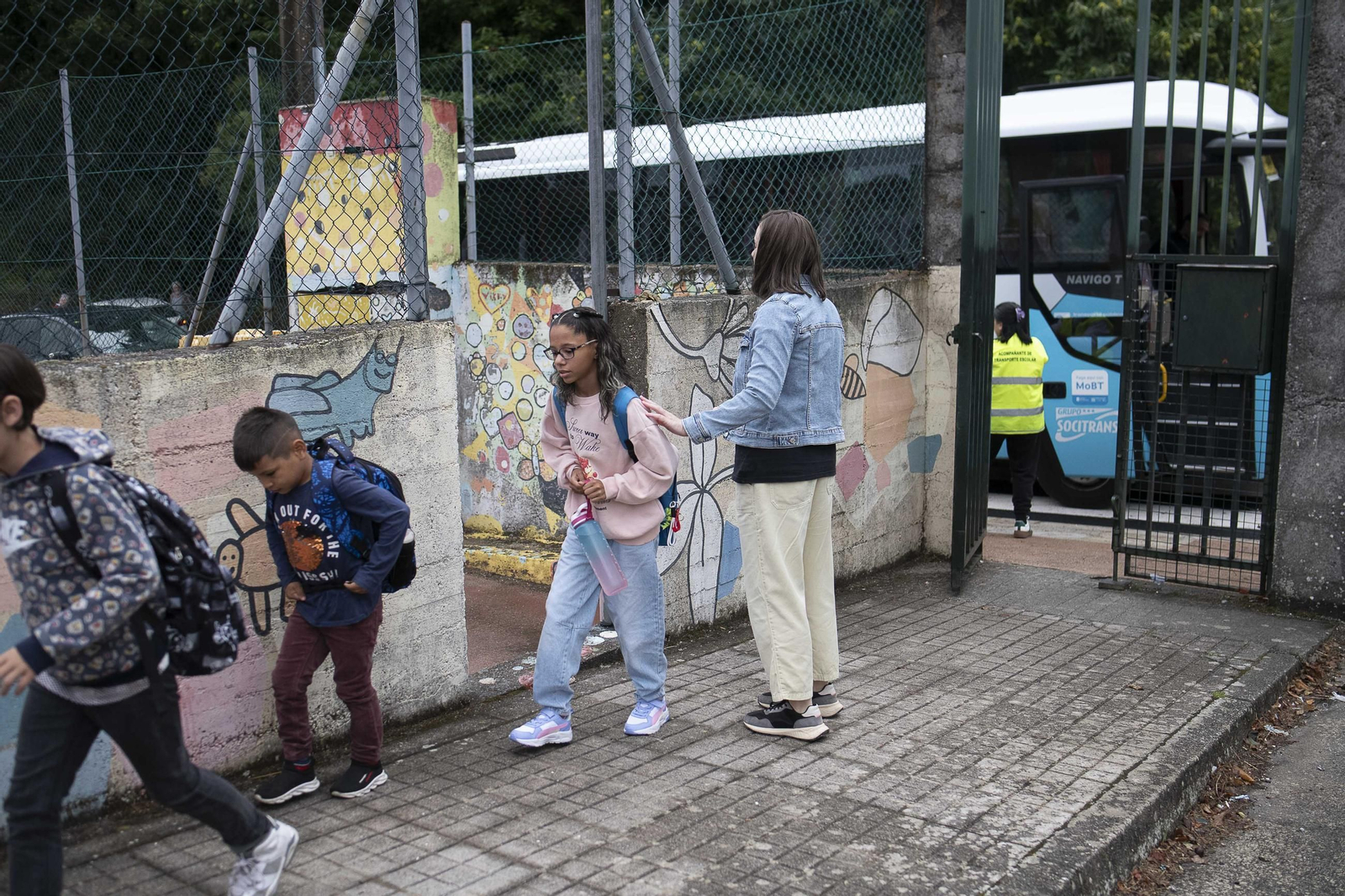 Galería | Vuelve la actividad a los centros de Ourense con la vuelta al cole