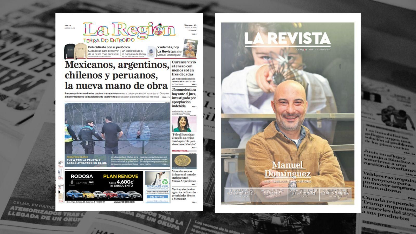 Los titulares de este viernes de La Región