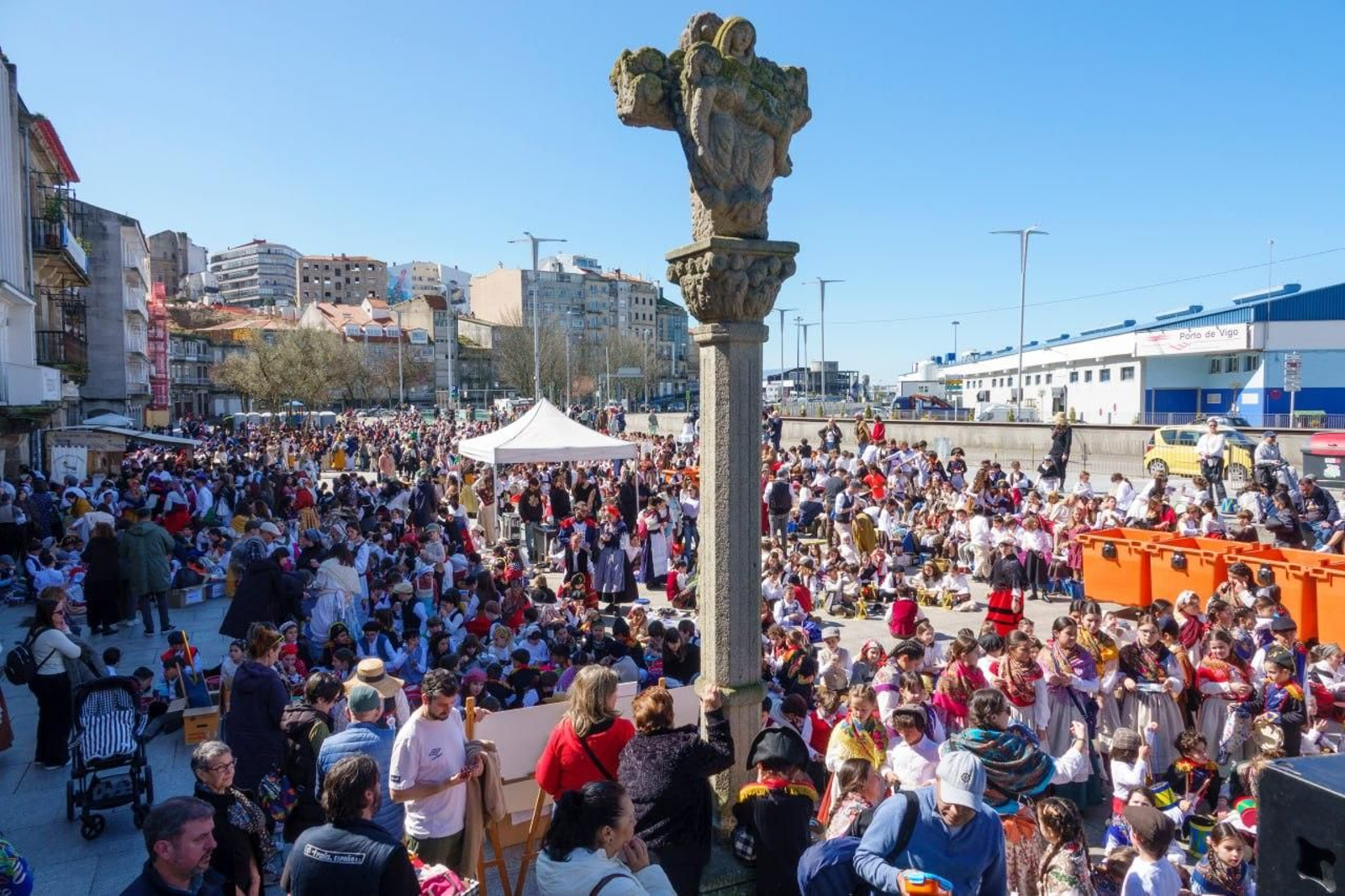 Galería | Cientos de niños toman Vigo por la Reconquistiña