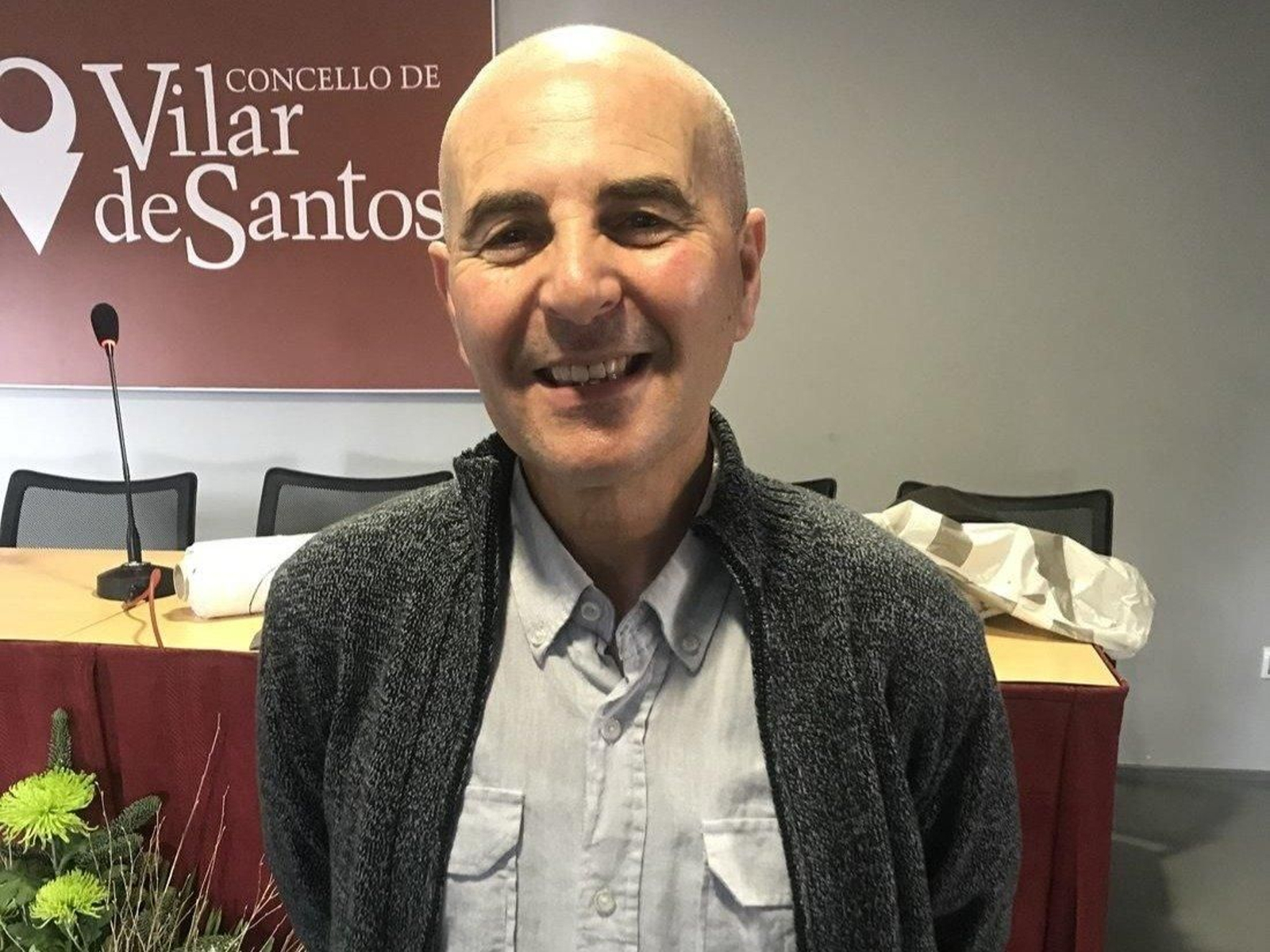 El fundador del Centro de Desenvolvemento Rural O Viso, Antonio Rodríguez Corbal. (Foto: Paula Palomanes)