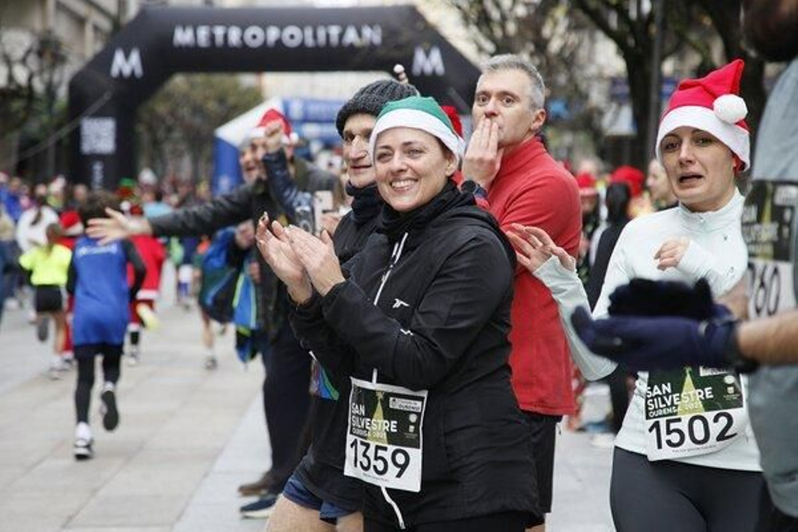 La salida, con ligera elevación, marcó el ritmo inicial de muchos participantes.
