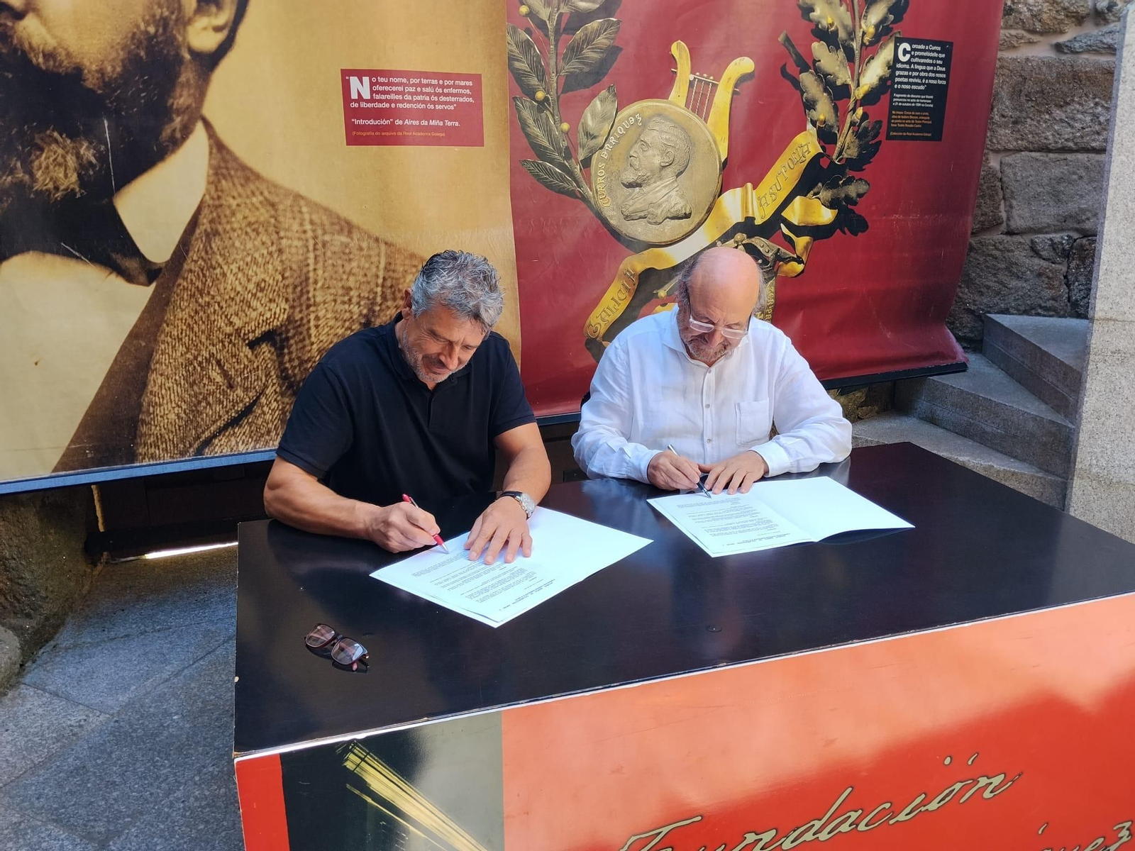 Antonio Puga e Cesáreo Sánchez