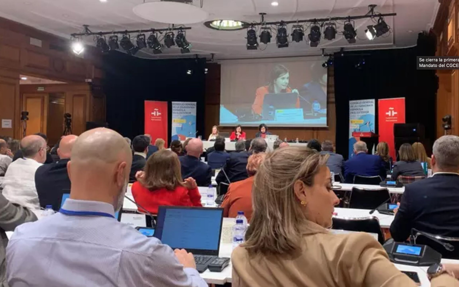 En la imagen, último pleno del CGCEE celebrado en Madrid