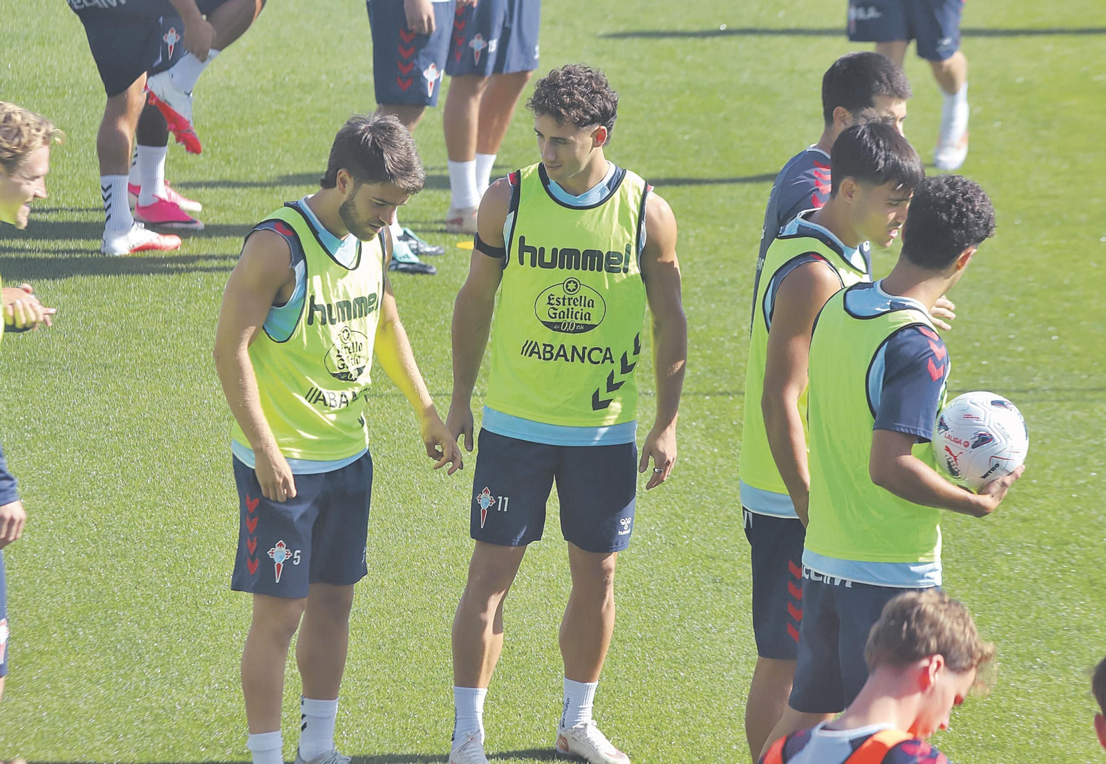 Carreira y Durán, en una sesión.