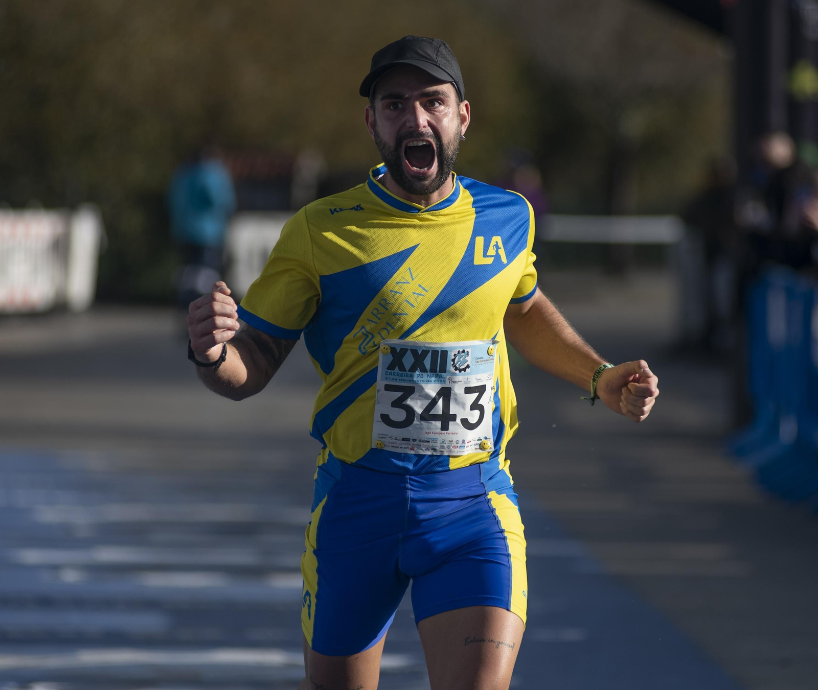 Galería | San Cibrao celebra una edición más de su carrera navideña