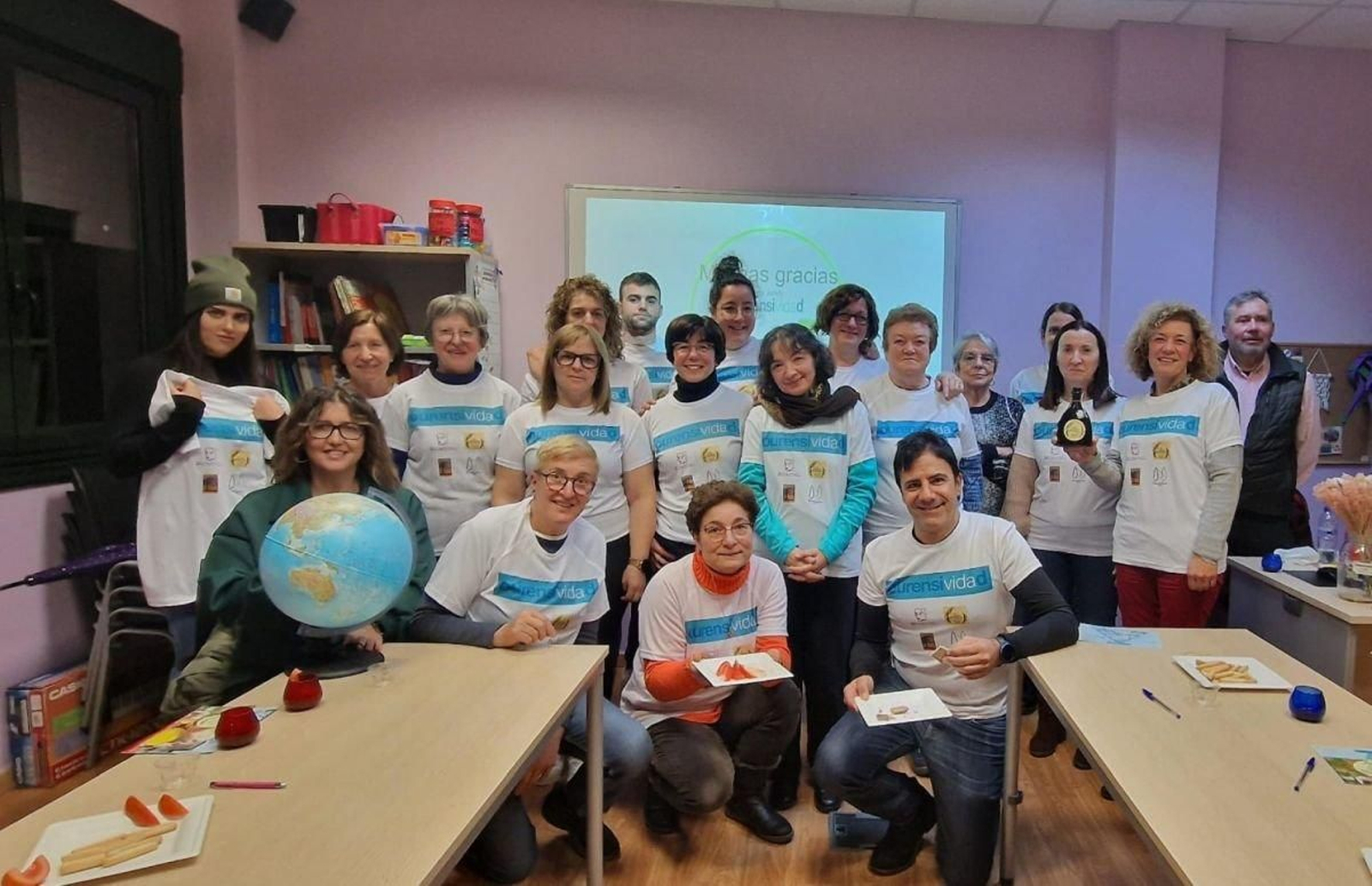 Algunos de los asistentes a la jornada de nutrición.