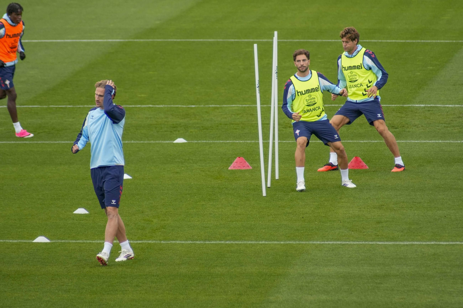 Galería | El Celta prepara su duelo ante Osasuna con Driouech ya incorporado