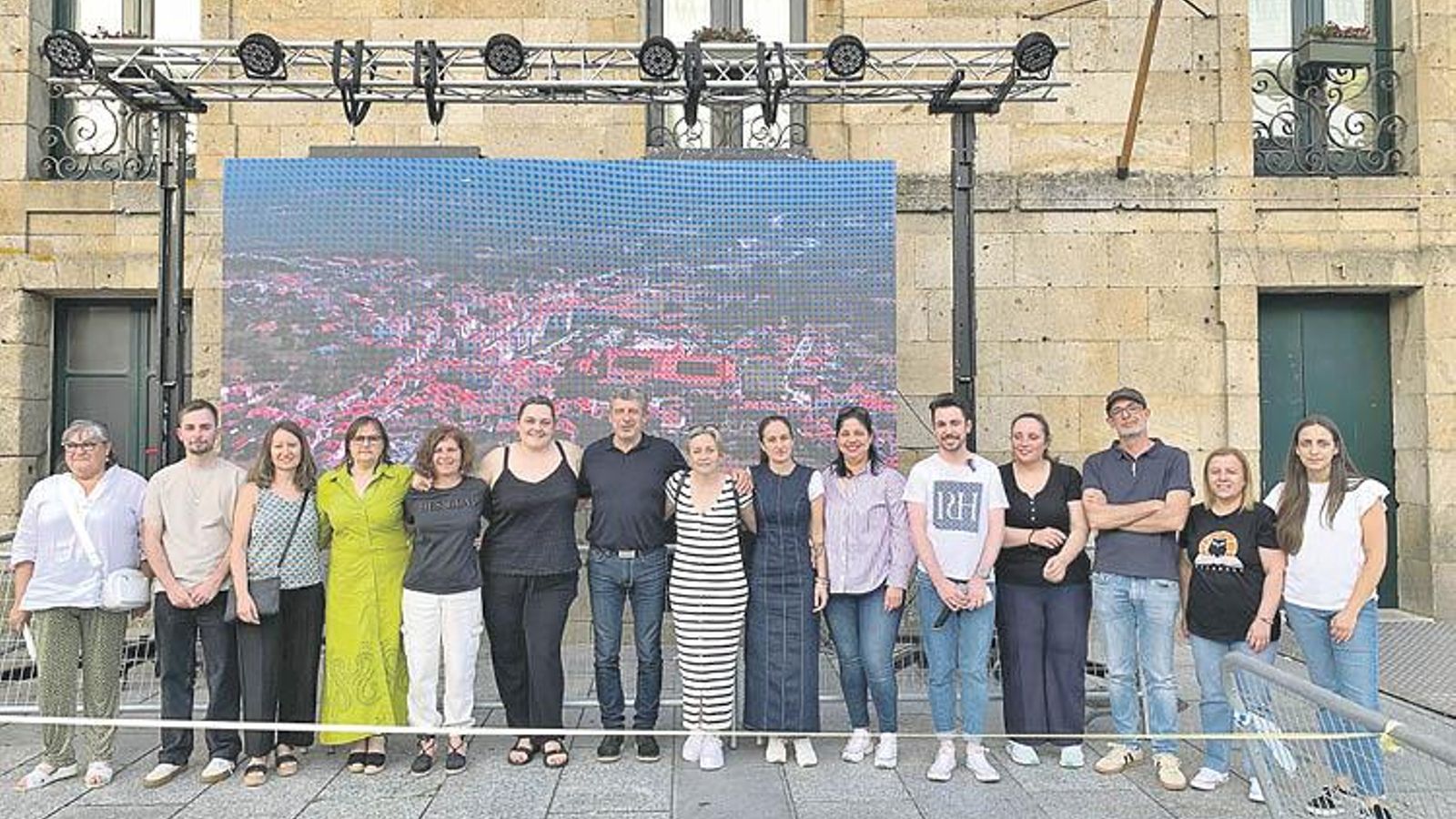 Foto de familia en la edición del pasado año.