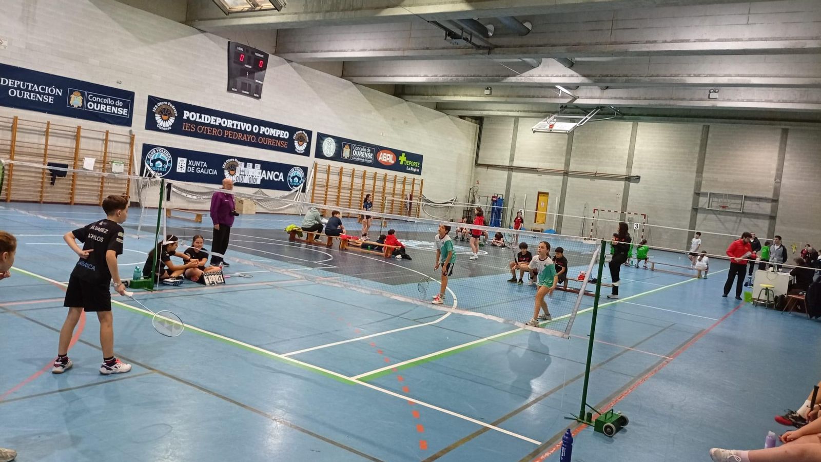 Galería | El bádminton ourensano vive una doble jornada en el fin de semana