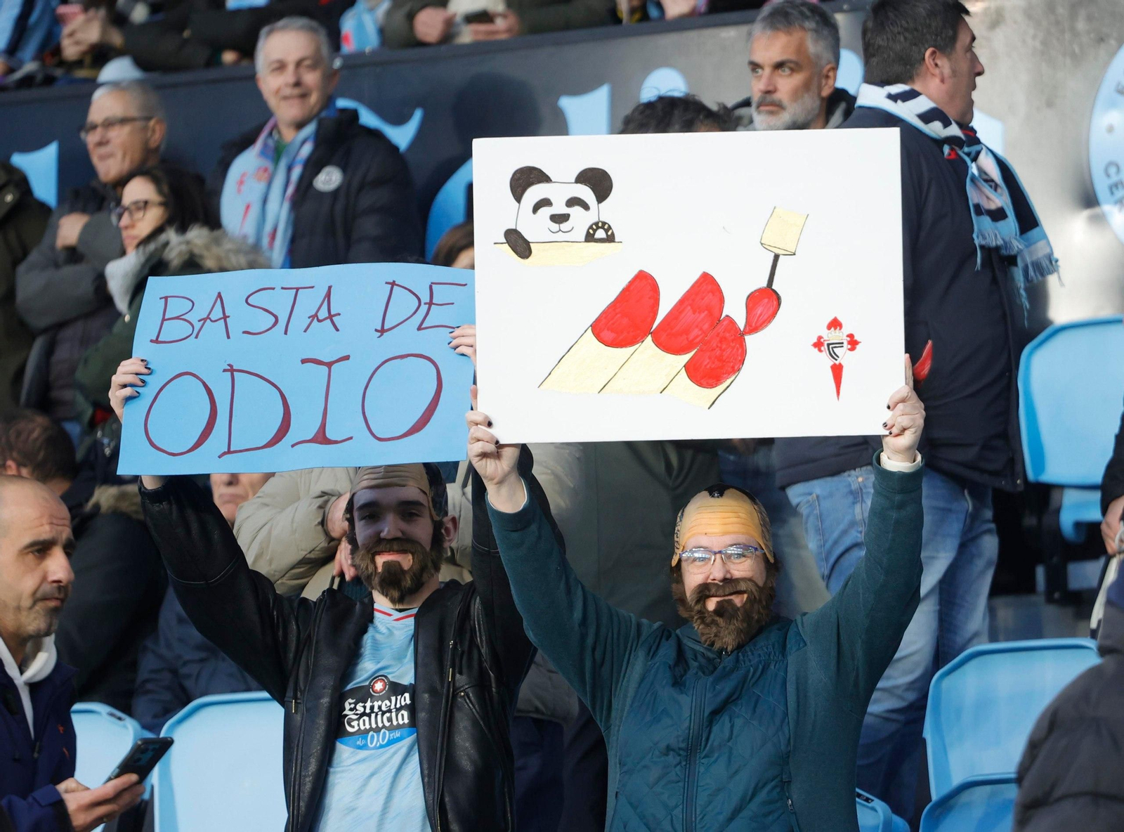 Galería | Celta y Rayo, duelo europeo en Balaídos