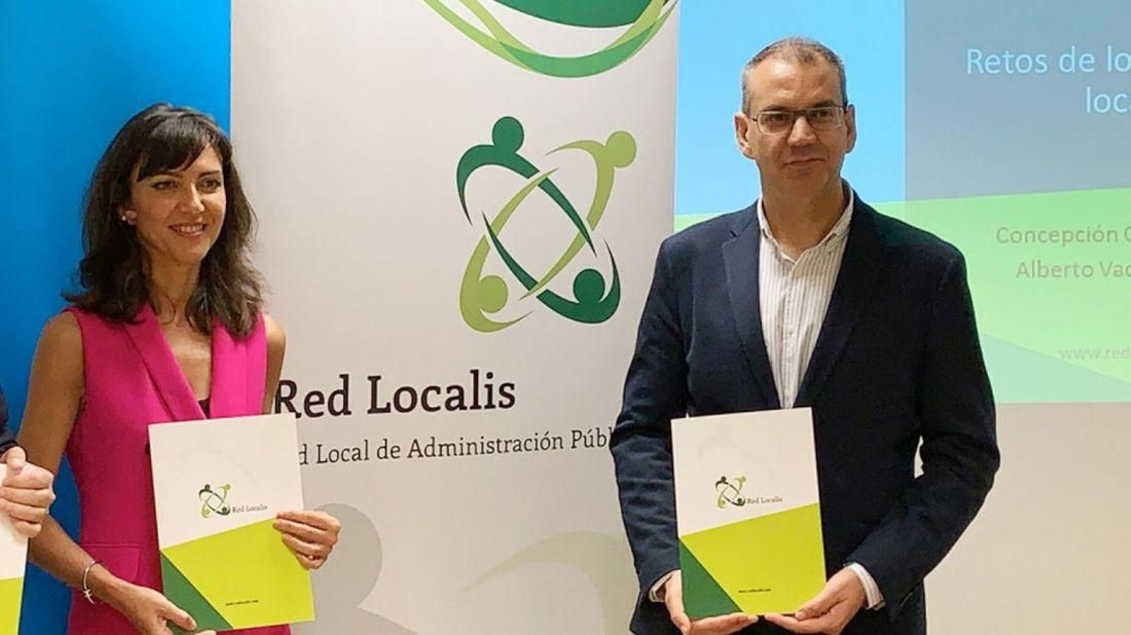 Concepción Campos y Alberto Vaquero, autores del documento, en una imagen de archivo.