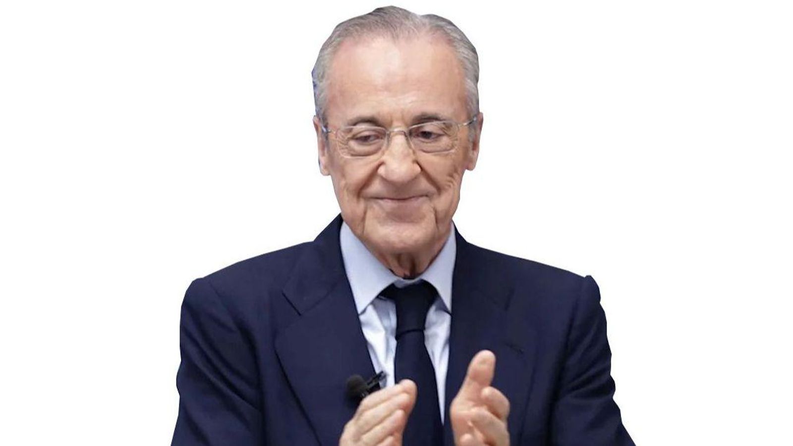 Florentino Pérez, presidente del Real Madrid.