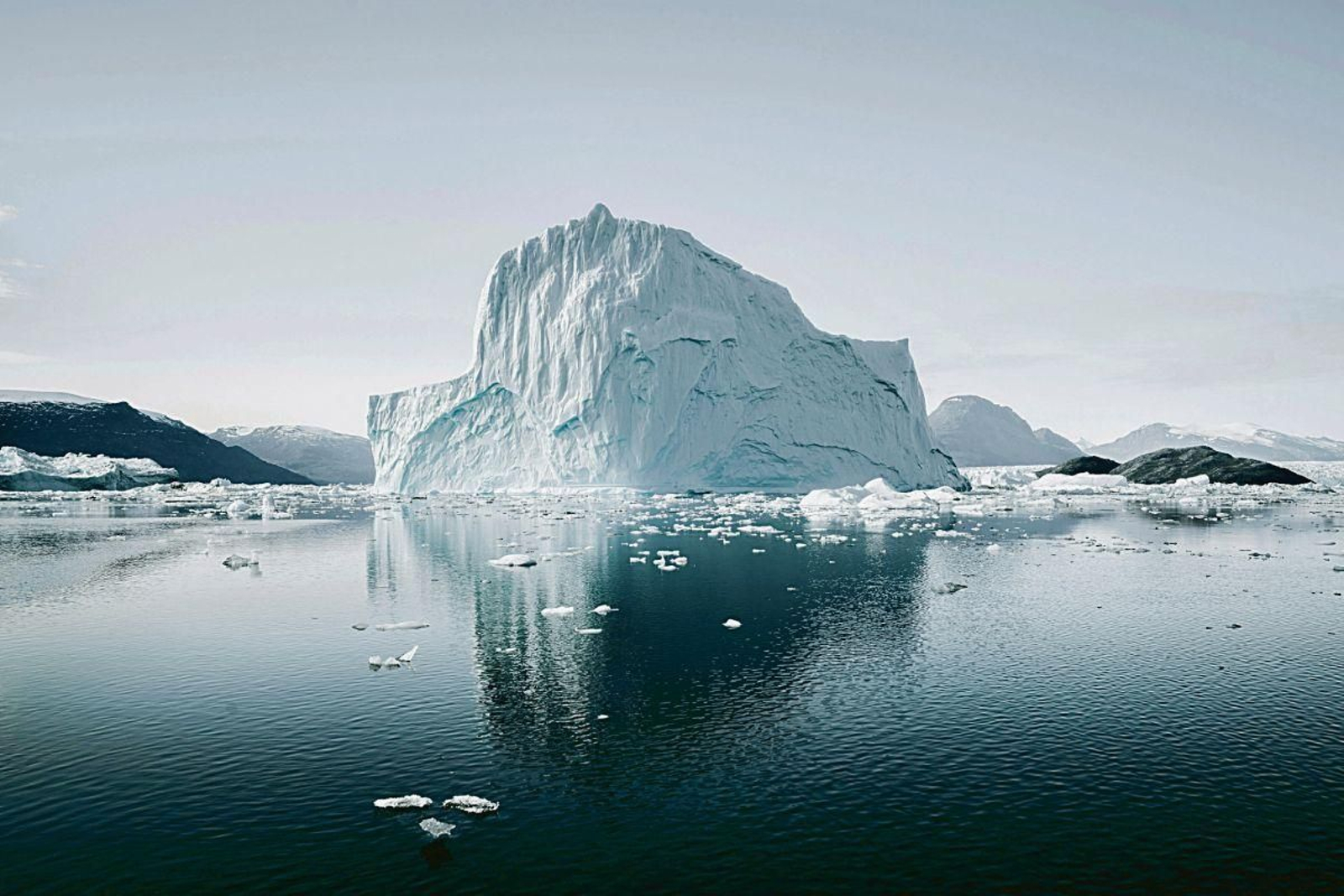 Un iceberg en Groenlandia.