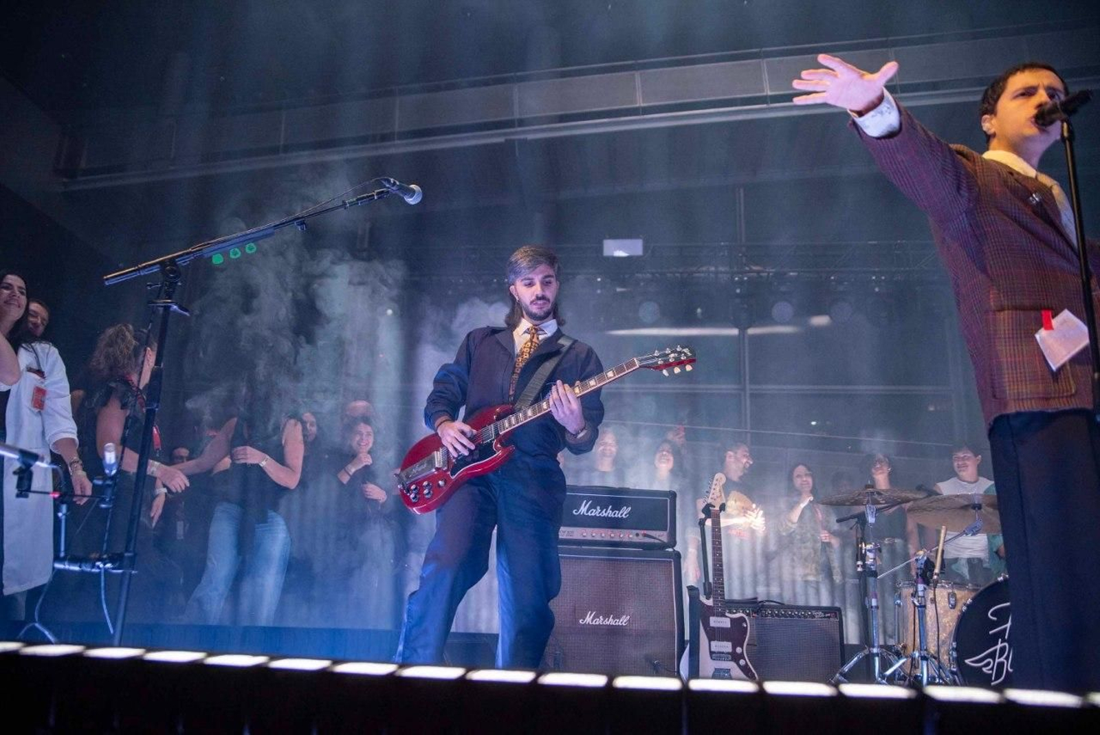 Galería | Arde Bogotá revolucionó Vigo con el primer concierto de su nueva gira