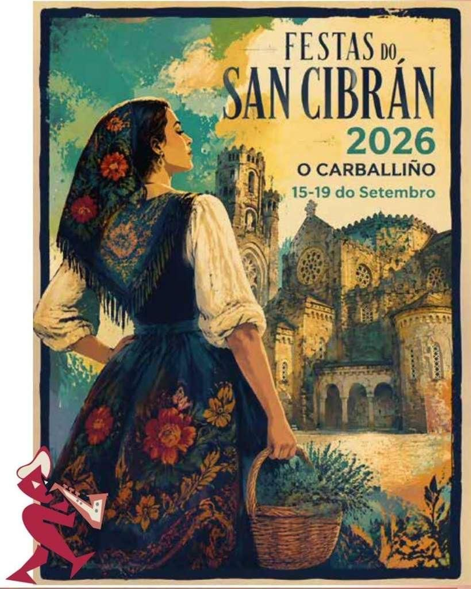 Programa Fiestas de San Cibrao en O Carballiño.