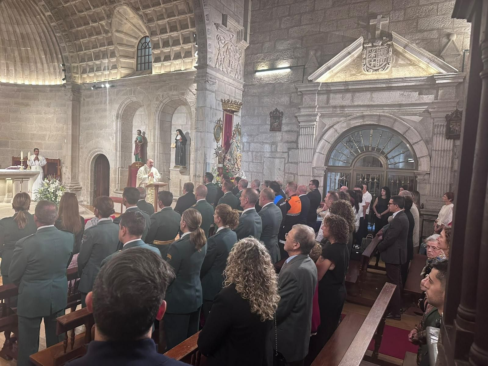 Misa del Pilar en Santa María a Maior (Verín)
