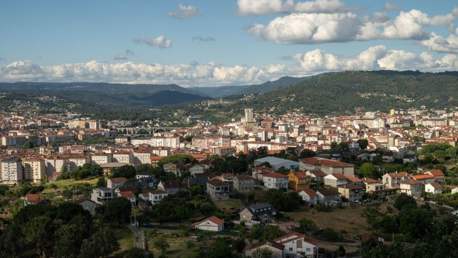 Panorámica del parque inmobiliario de la ciudad.