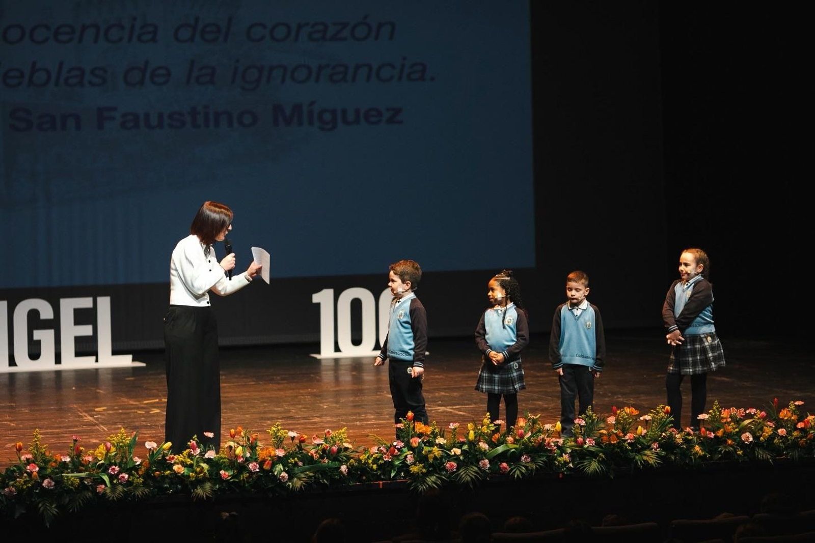 Celebración del centenario del colegio Santo Ángel