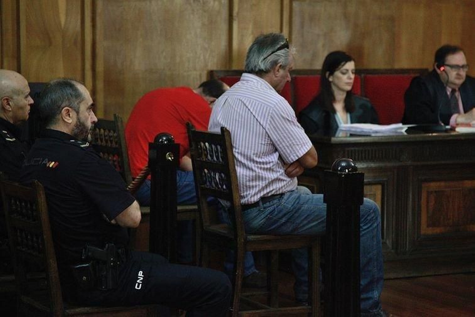 Un instante de la tercera jornada del juicio.