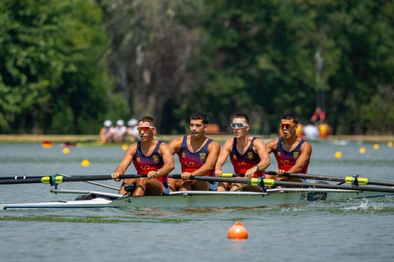 El tudense Borja Núñez, durante el Campeonato del Mundo sub-19.