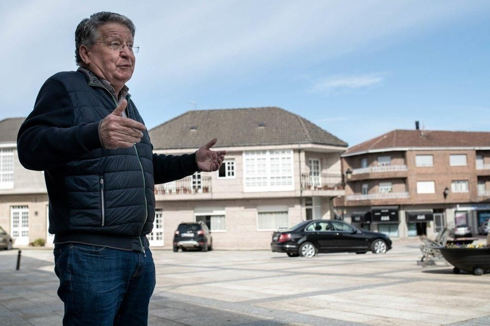 José Luis Valladares, alcalde de Cea (Foto: Óscar Pinal).