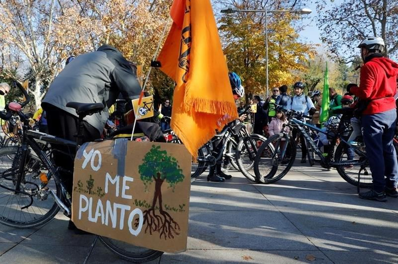 Manifestación con motivo de la Cumbre del Clima.