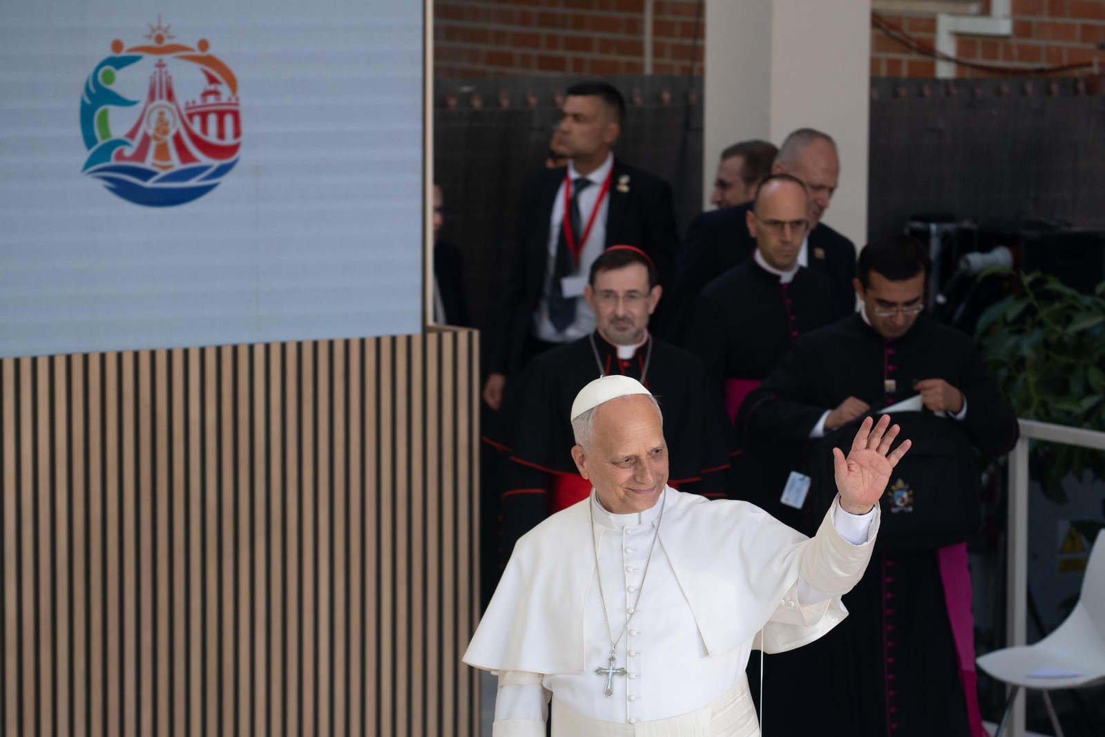 Galería | La primera jornada de la visita del papa León XIV a Madrid