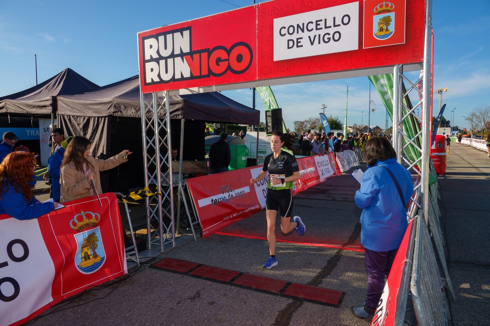 Galería | Pequeños y grandes disfrutan la Milla Cidade de Vigo con +Deporte Atlántico