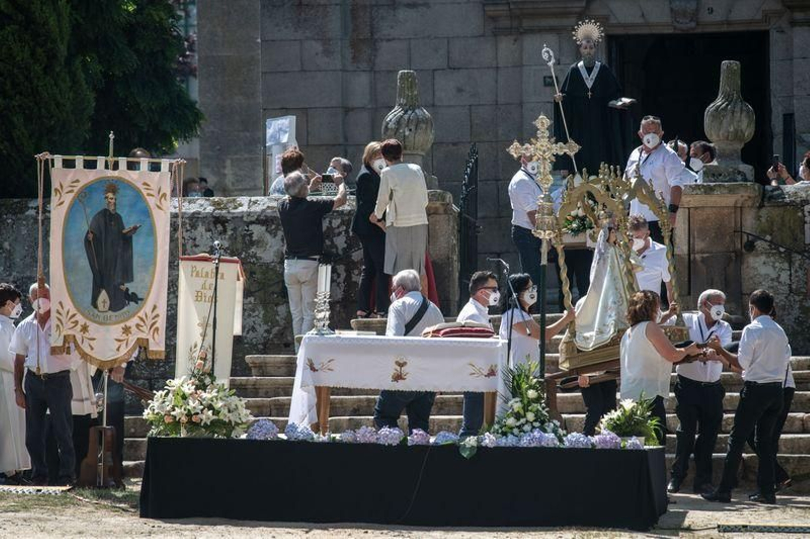 Celebración do San Benito en Allariz (ÓSCAR PINAL)