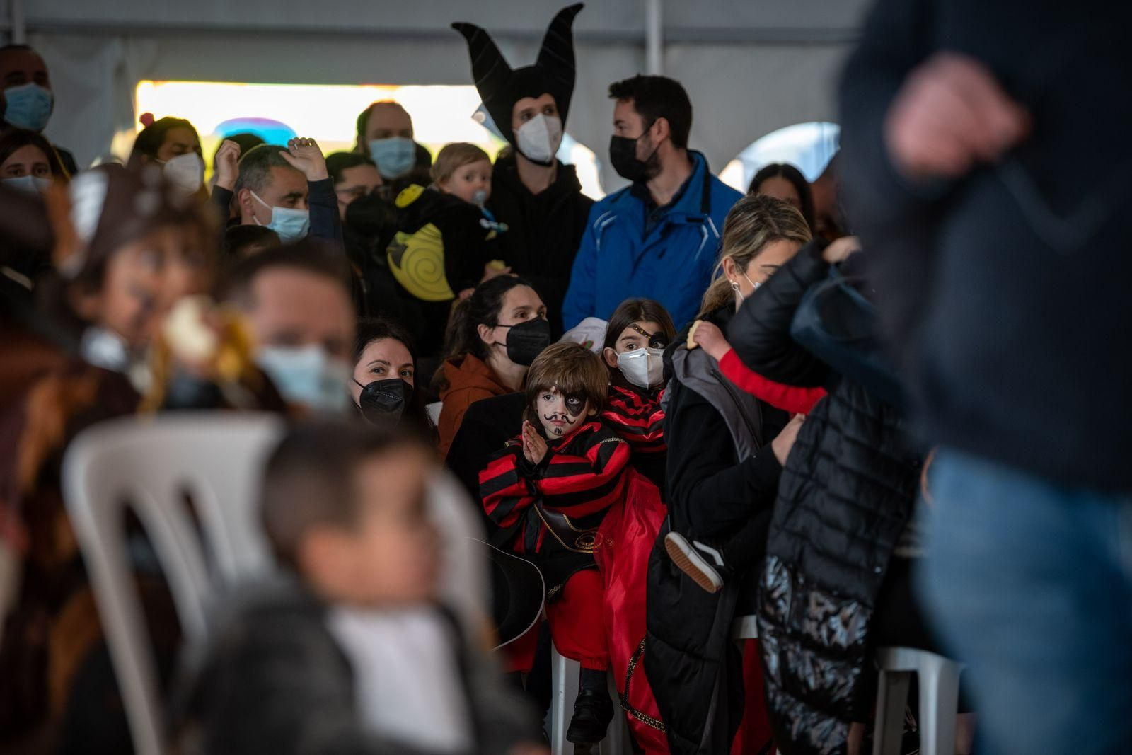 Entroido infantil en la Insua dos Poetas (O Carballiño