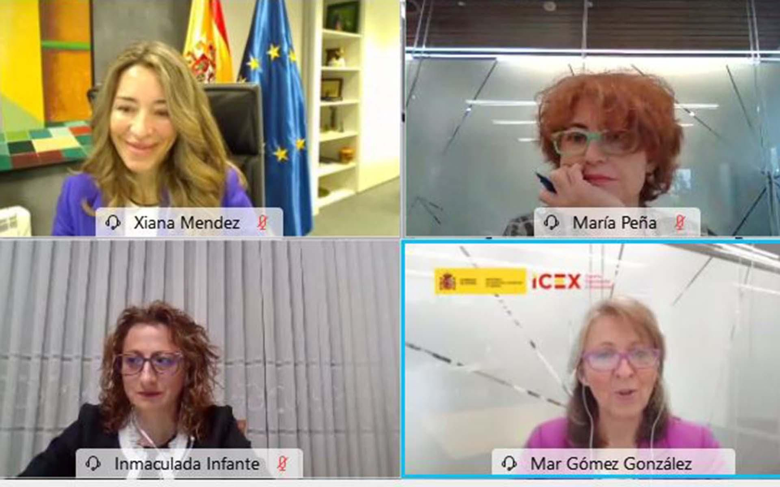 ICEX Mujer e internacionalización web