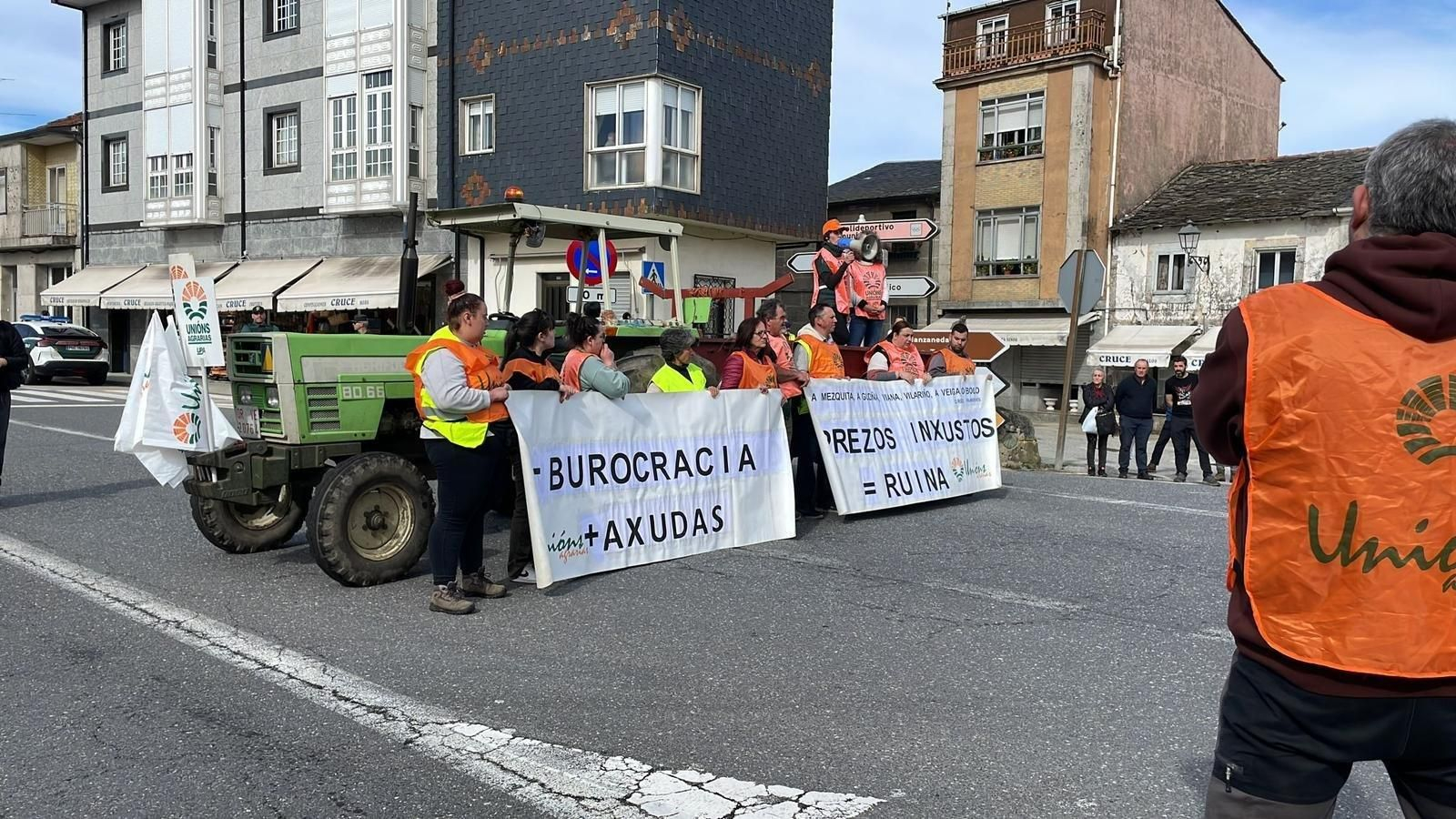 Protestas en A Gudiña.