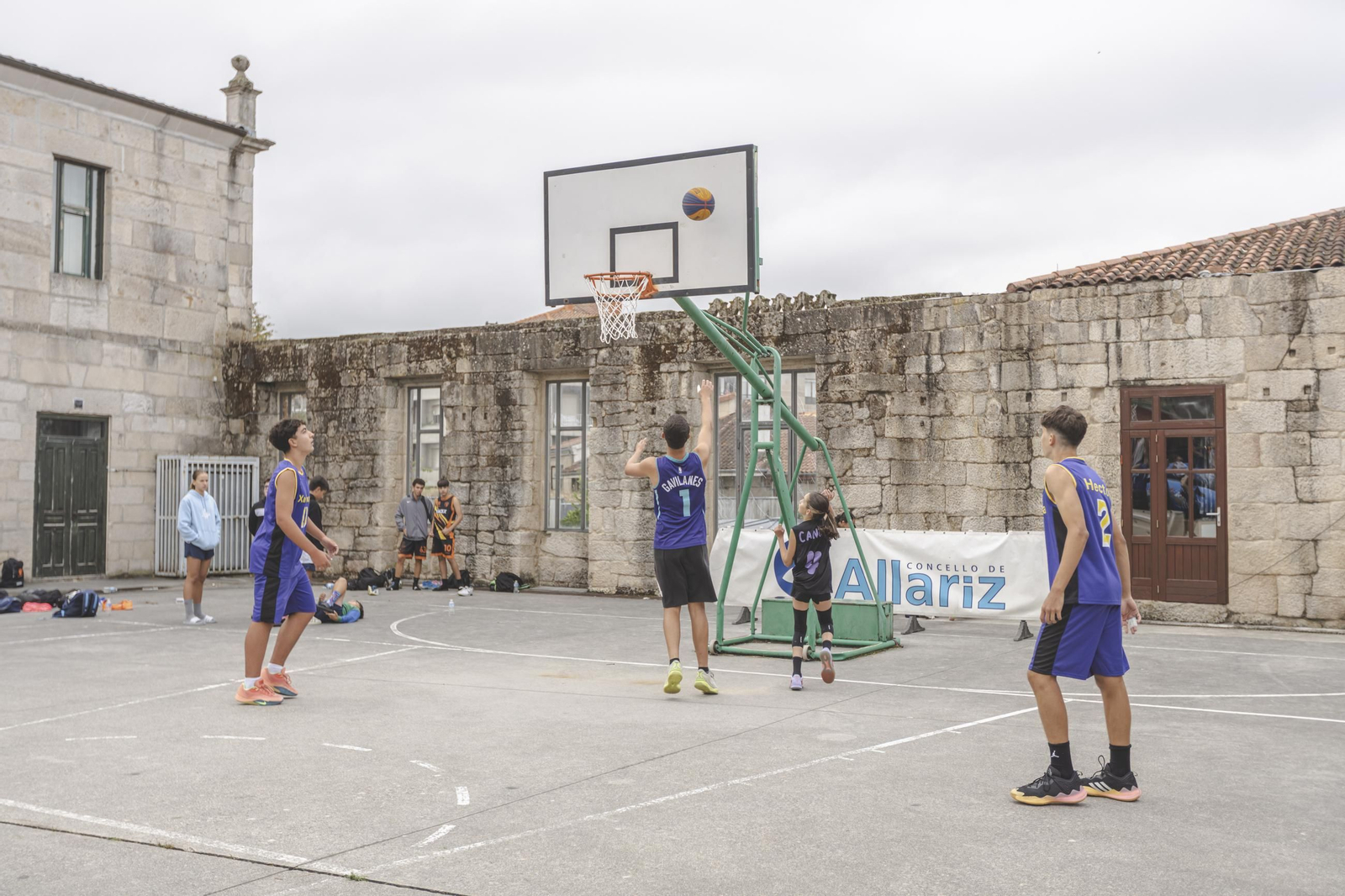 El 3x3 DepOUrense visitó Allariz y Xinzo
