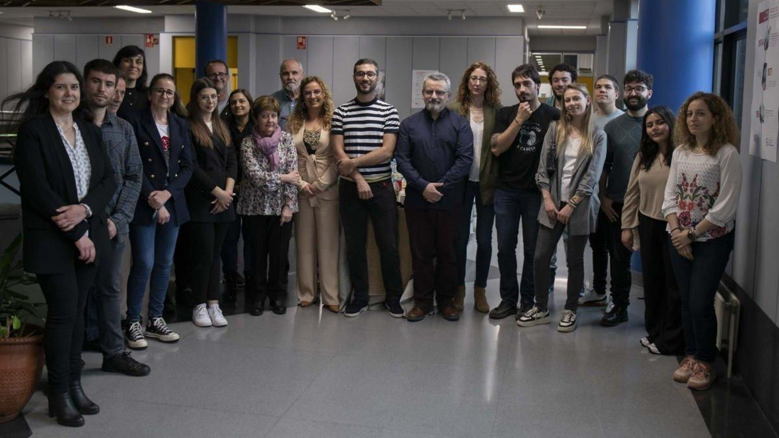 Participantes na presentación no novo proxecto “Newpower”, onte no Campus.