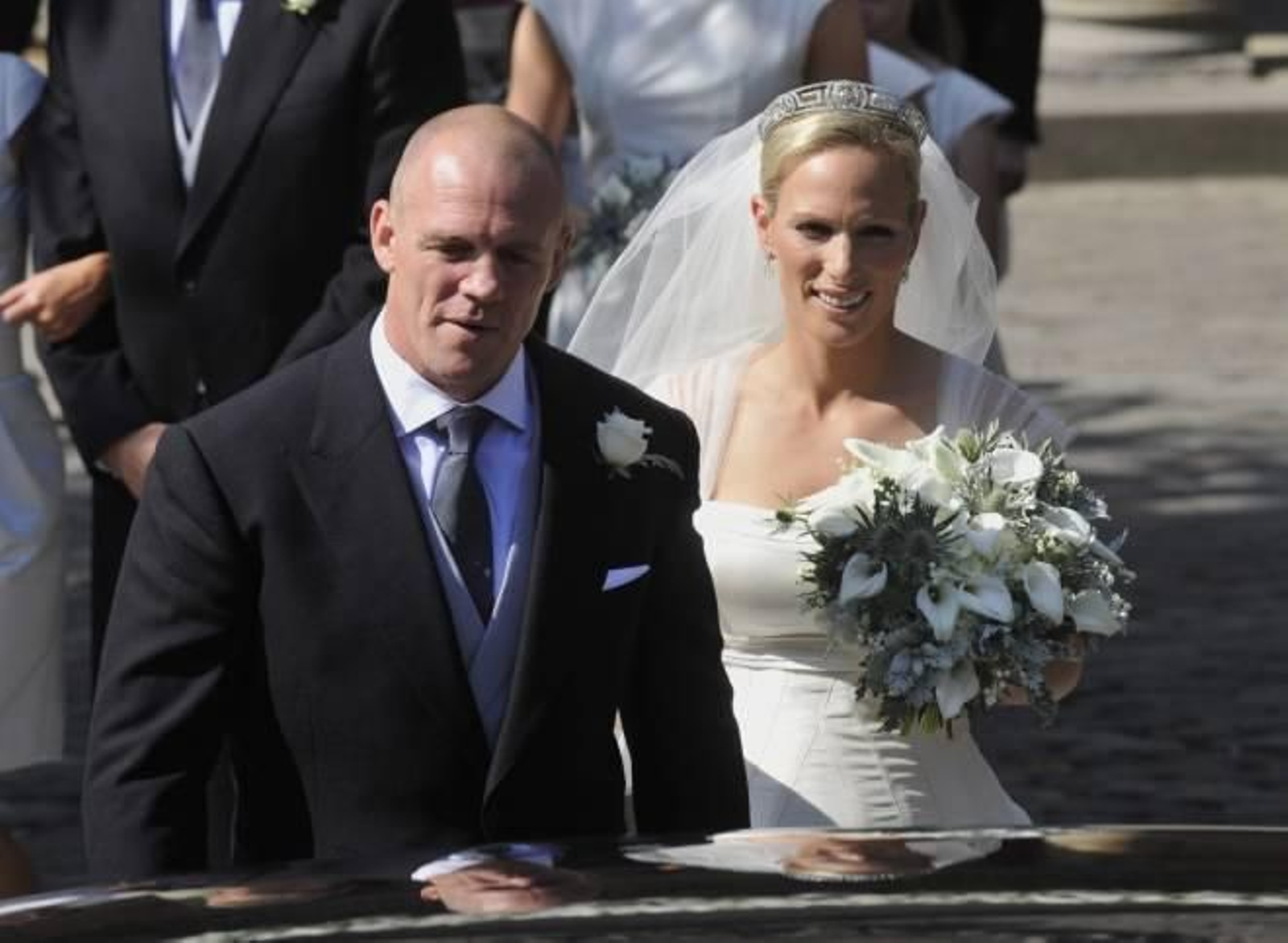 La boda de Zara Phillips y Mike Tindall