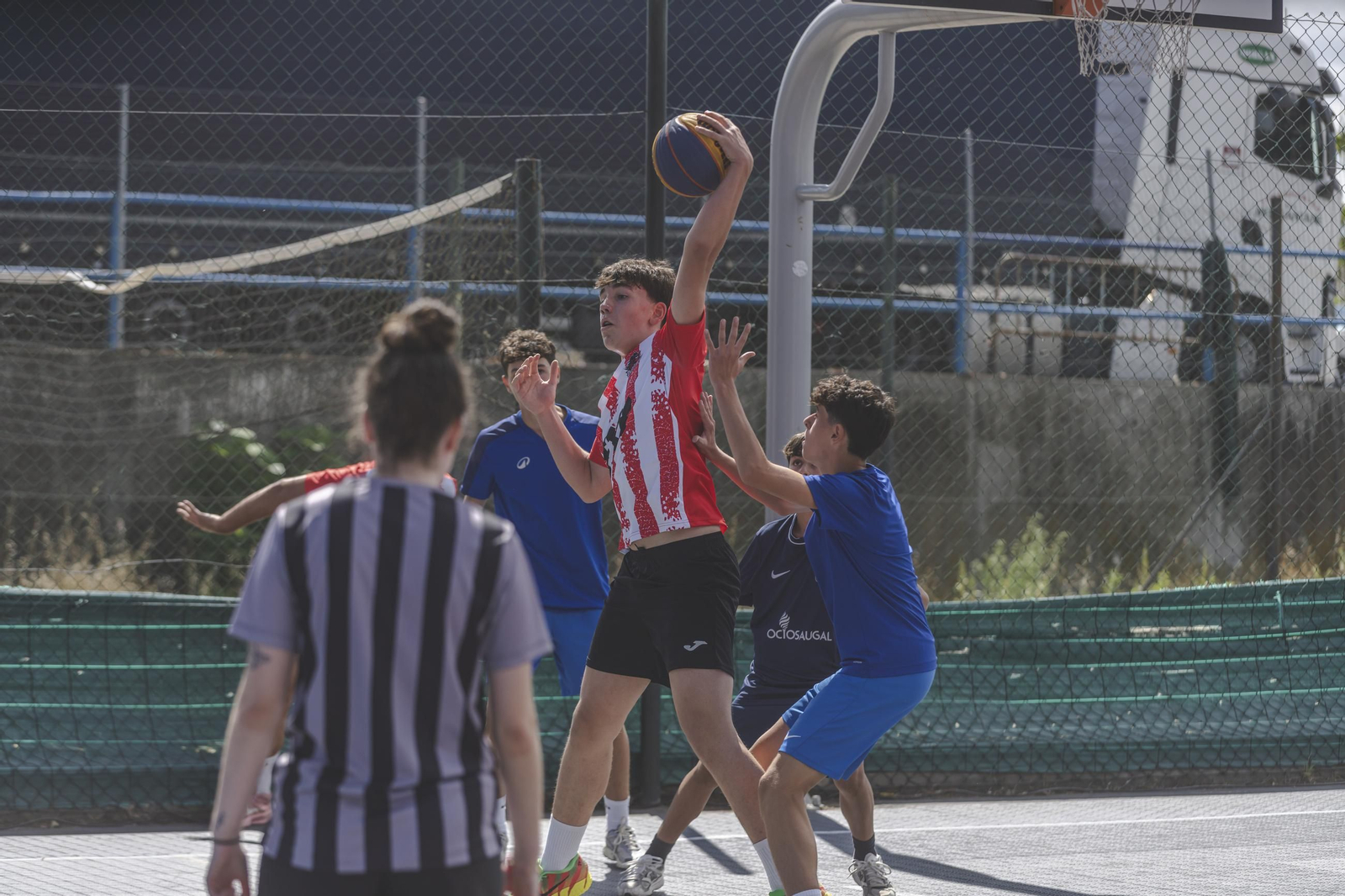 El 3x3 DepOUrense visitó Allariz y Xinzo