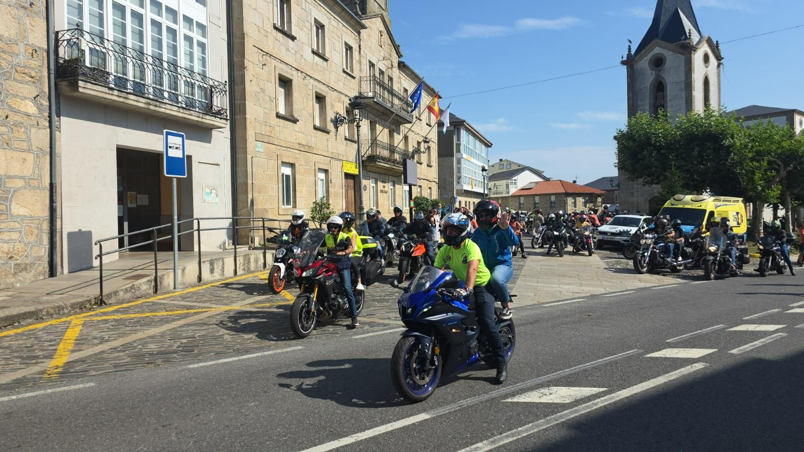 Galería | La XXI Concentración Mototurística reúne a cerca de 400 inscritos en A Pobra de Trives