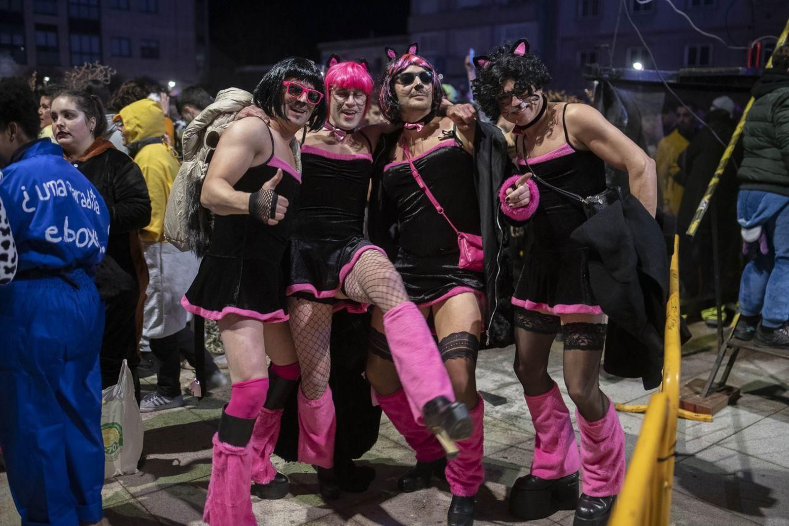 Petardazo en XInzo de Limia (Foto: Xesús Fariñas)