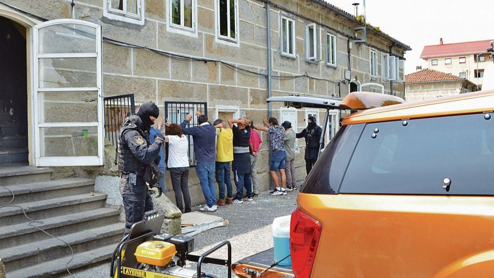Cacheos en Covadonga durante la operación “Copérnico”.