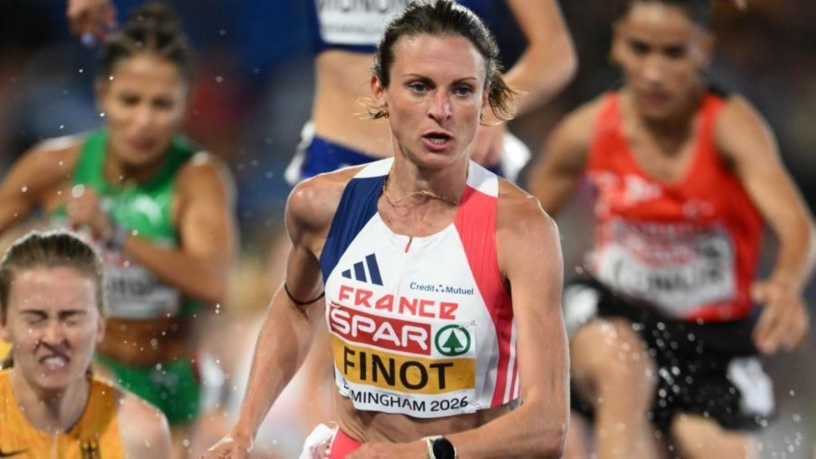 Alice Finot no pudo repetir el rendimiento del pasado día 13 en Birmingham.