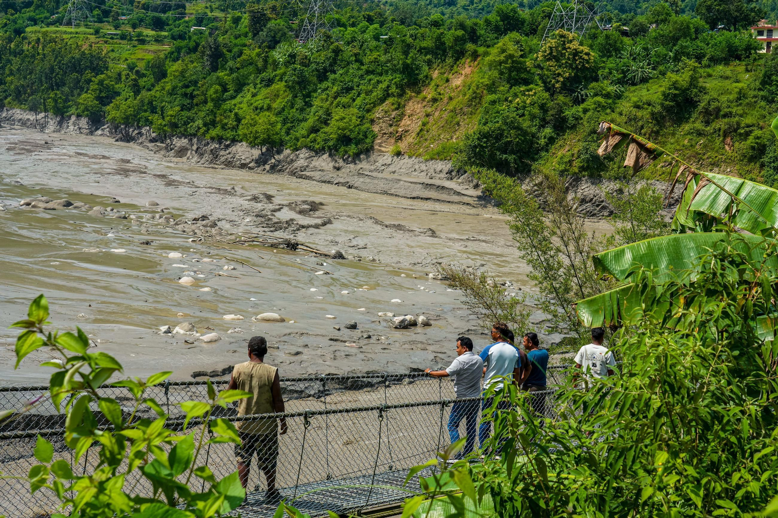 Galería | Las imágenes satelitales que muestran la devastación de la riada en Nepal