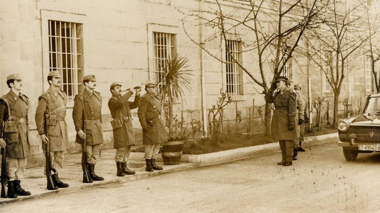 Visita del general Juste.