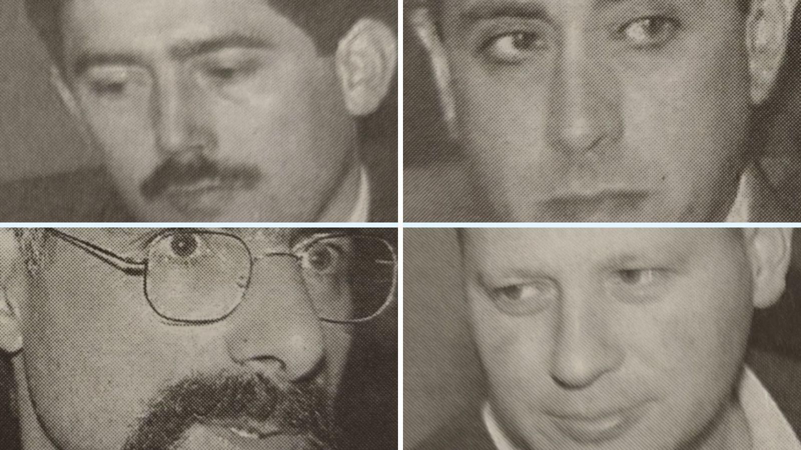 Fidalgo, García Juncal, Trotiño y Julio Álvarez