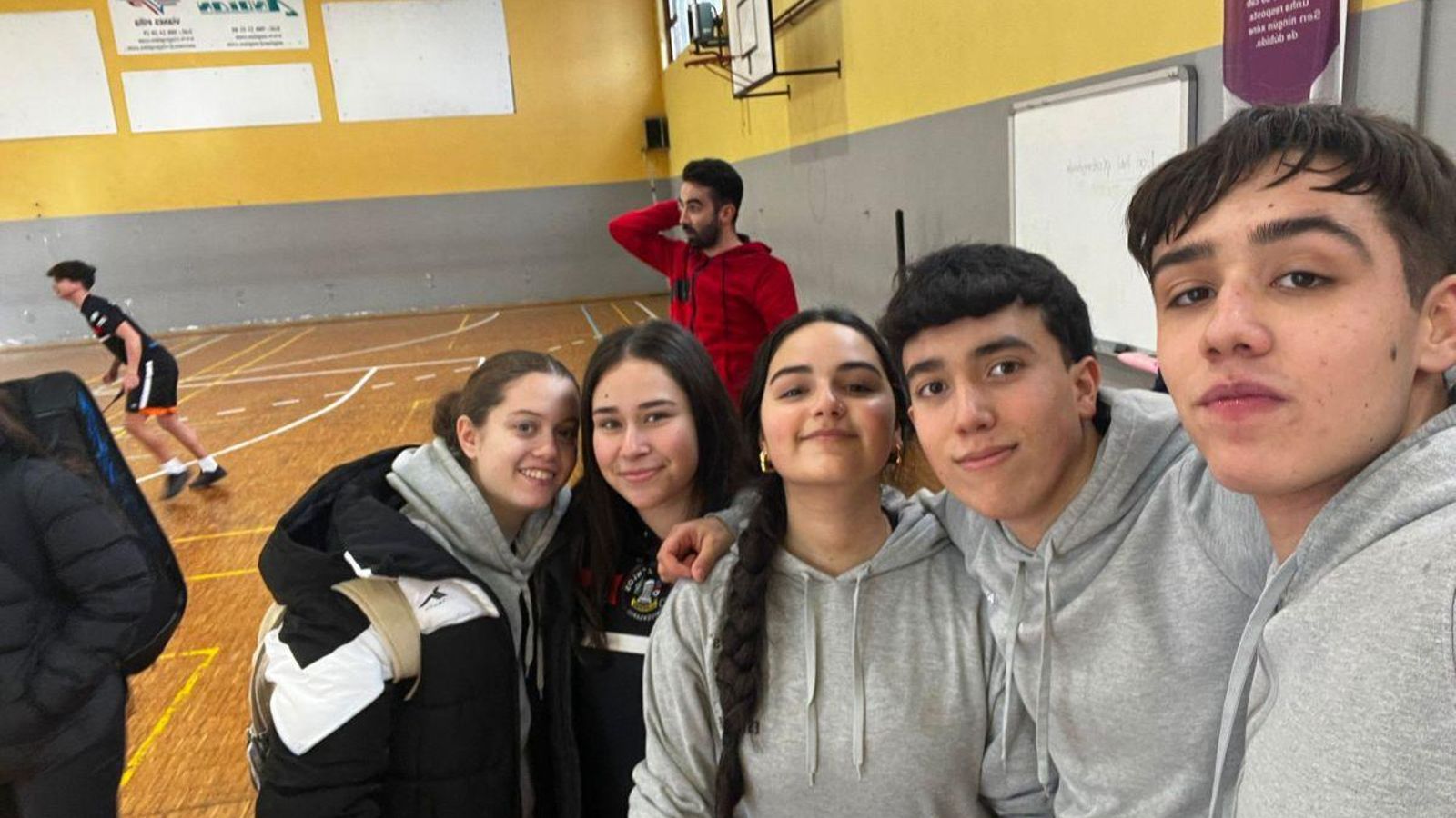 Ayudantes de la organización para que la jornada fuera todo un éxito.