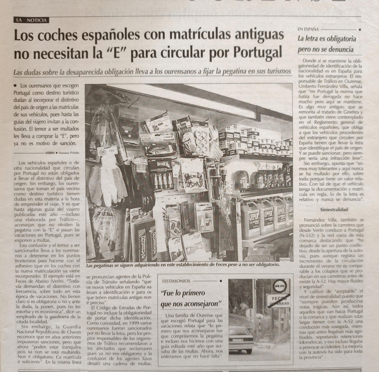 27 de julio de 2001.