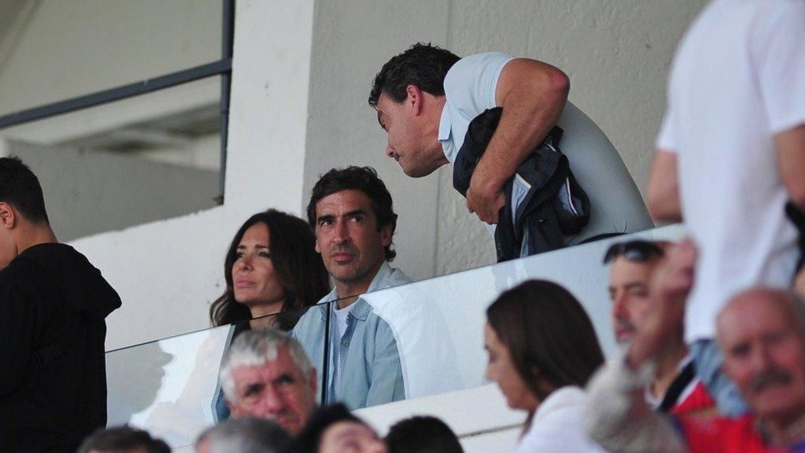 Raúl González, en O Couto (Foto: José Paz).