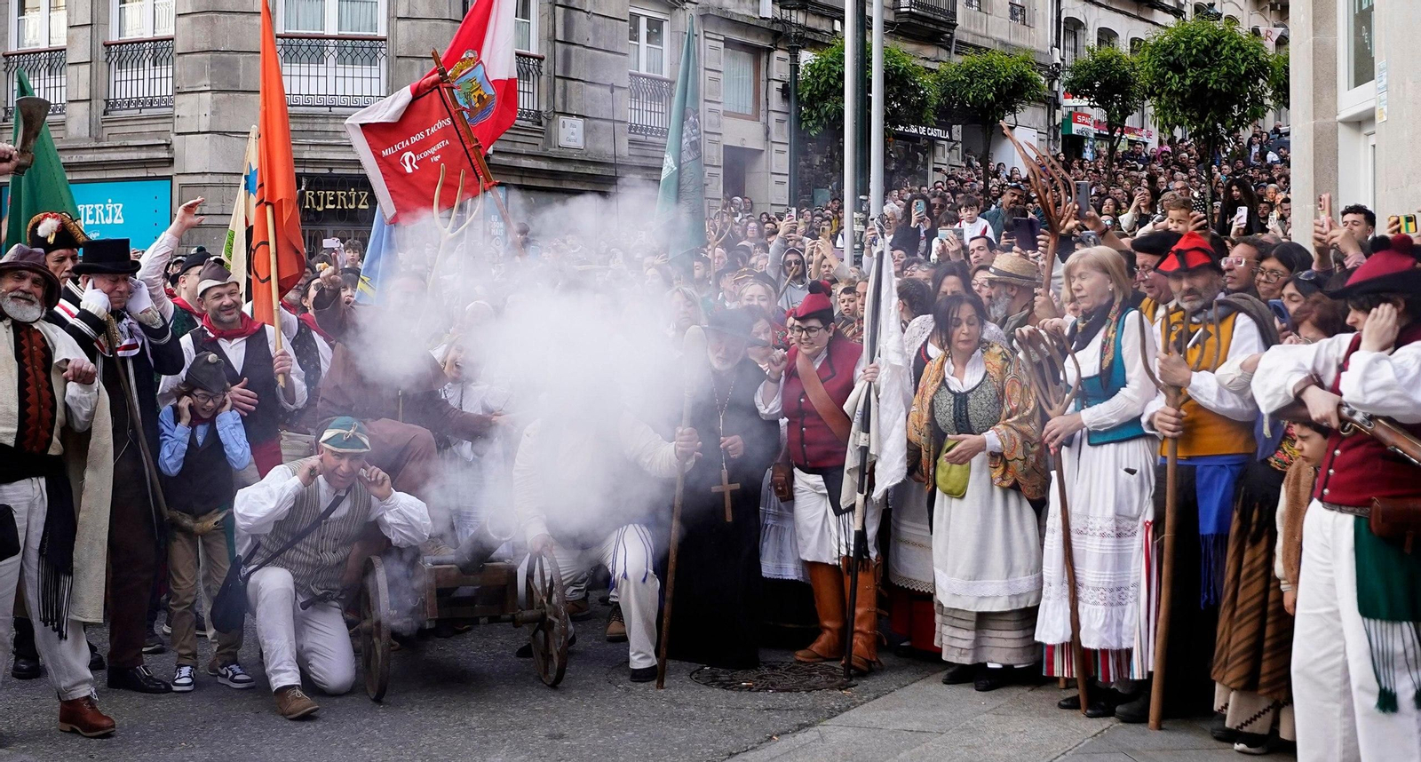 Galería | Vigo revive su heroica Reconquista frente a los franceses