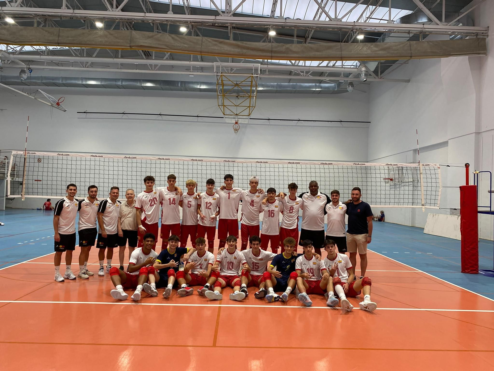 Diego Taboada y Jorge Soto, del Club Vigo, durante la concentración para el Mundial sub-17.